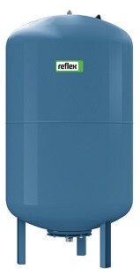 Расширительный бак, DE 180/25, DN 50/PN 40, синий