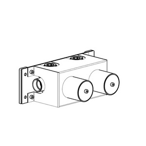 Внутрення часть, Carimali, для смесителя на 2 отверстия
