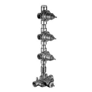 Внутренняя часть смесителя для душа, цвет хром