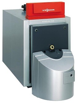 Котёл напольный, Vitoplex 200, SX2A 270, Vitotronic 300 тип CM1E, без горелки, с дверцей, многокотловая установка