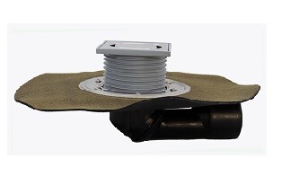 Трап для балконов и террас с полимербит. полотном