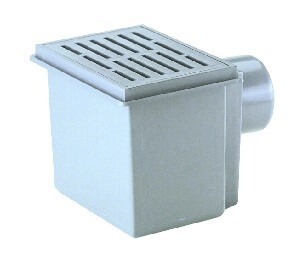 Трап с горизонтальным выпуском DN100