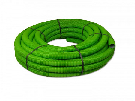 Воздуховод круглый гибкий DN90, антистатический и антибактериальный, 50 м