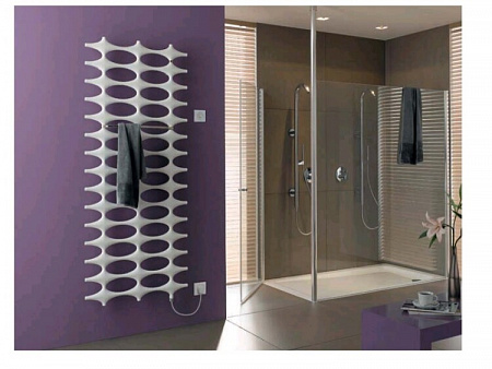Полотенцесушитель, Kermi, Ideos-E, шгв 508*37*1151, справа, WFS белый, цвет-RAL 9016 (белый)