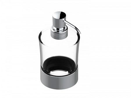 Дозатор для жидкого мыла, THG, шгв 80*97*152, цвет-PVD матовая латунь