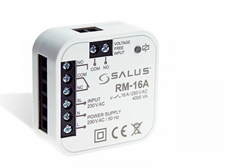 Модульное реле, с беспотенциальным выходным реле NO/NC (16 А, при 220В)