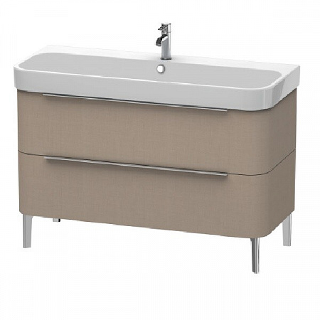 Тумба под раковину, Duravit, Happy D.2, шгв 1175*480*573, цвет-лён