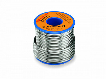 Припой для работы с фитингами тип 3 L-SN CU3, катушка, 250 г