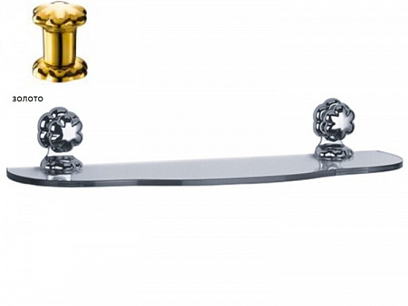 Полка, Jorger, Florale, Minarett, шгв 600*170*103, цвет-золото