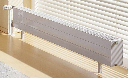 Конвектор, KSN 33, 194*280*2800, №12, RAL 9016 (белый), 6 бар, с крышкой, 4424 Вт