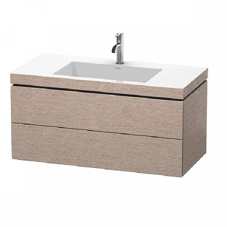 Тумба под раковину, Duravit, L-Cube, шгв 1000*480*500, цвет-дуб кашемировый