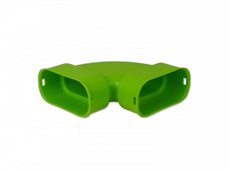 Поворот 90° горизонтальный 50х100