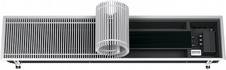 Конвектор, Ntherm, 230*200*1800, роликовая решётка, алюминий, натуральный, рамка-U-образный профиль, 1268 Вт