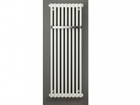 Полотенцесушитель, Zehnder, Charleston Bar, 3-рядный, шв 460*1800, по центру, цвет-RAL 7016, с хромированным полотенцедержателем